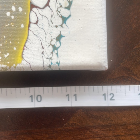 Paint Pour Fluid Art Wall Decor Painting By Local Omaha Artist, Tammy Muecke - Picture 5 of 5
